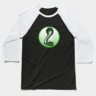 King Cobra Sun Snake Baseball T-Shirt